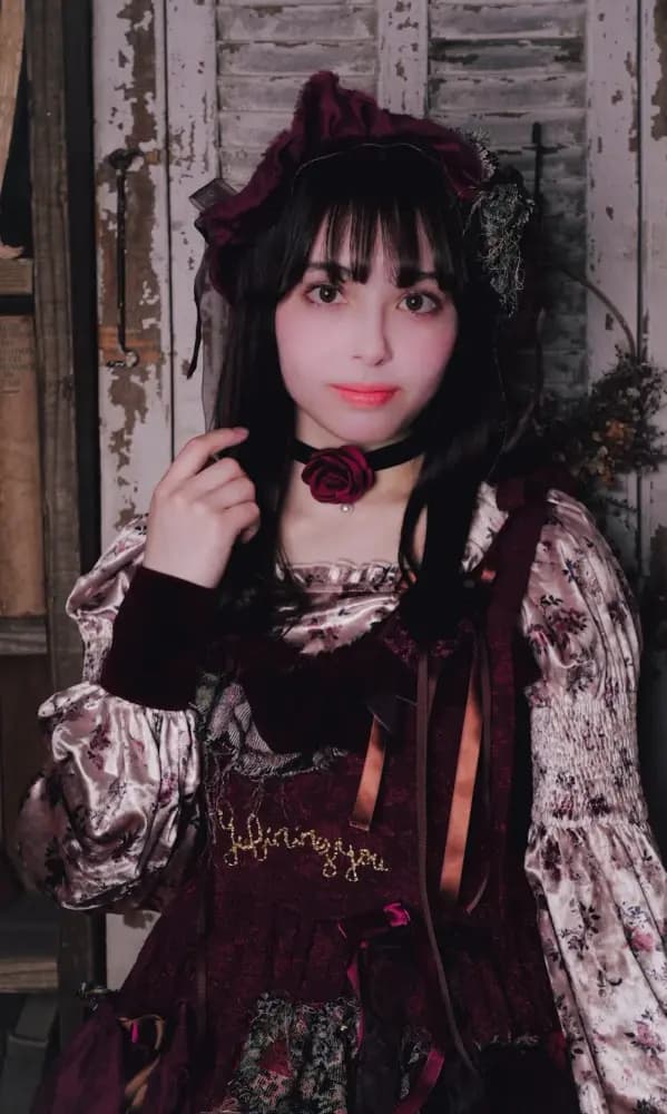 Japanese idol from Yubiningyou Aoi Melissa Mika Promotional picture January 2024