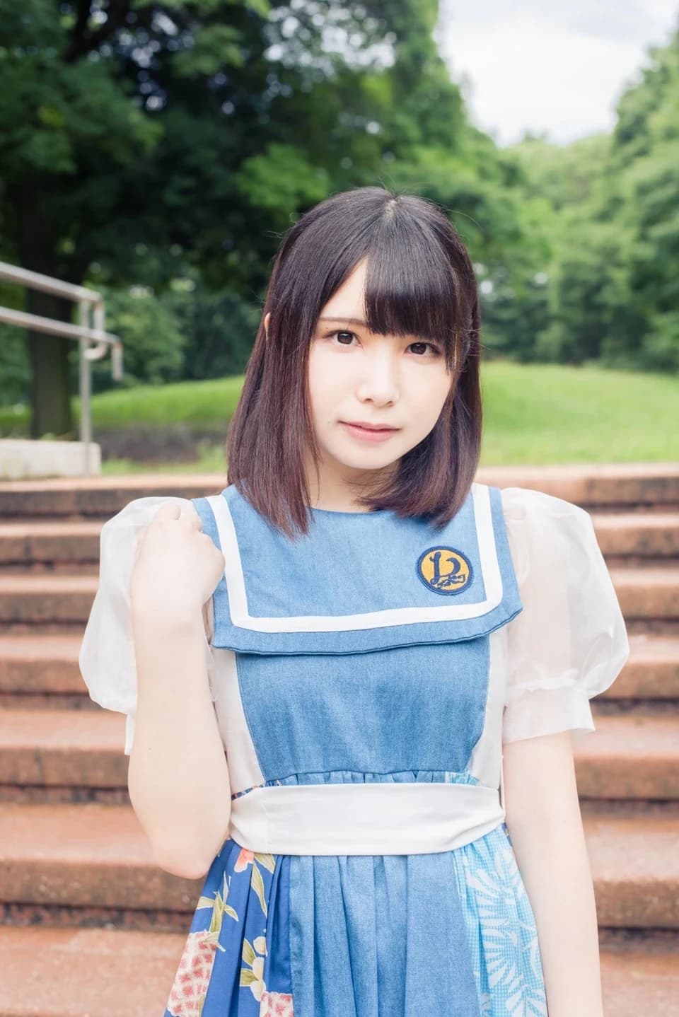 Former Japanese Idol and member of Let's PocoPoco, Chitose Chino (千歳ちの). Official promotional picture