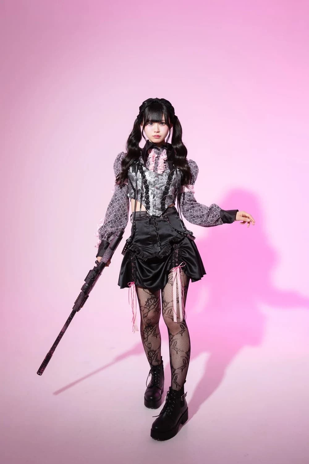 Japanse idol Ebiichi Hinata van idolgroep THE PINK MINDS promotiefoto 2024 2