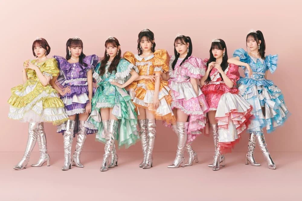 Japanse idolgroep FRUITS ZIPPER, officiële promotiefoto (2024) 