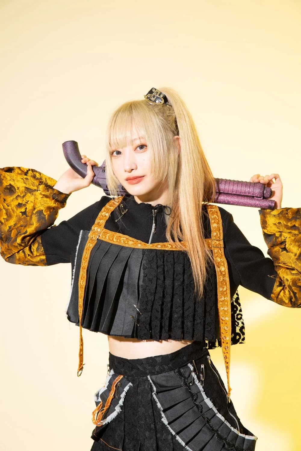 Japanse idol Higashide Tsuki van idolgroep THE PINK MINDS promotiefoto 2024