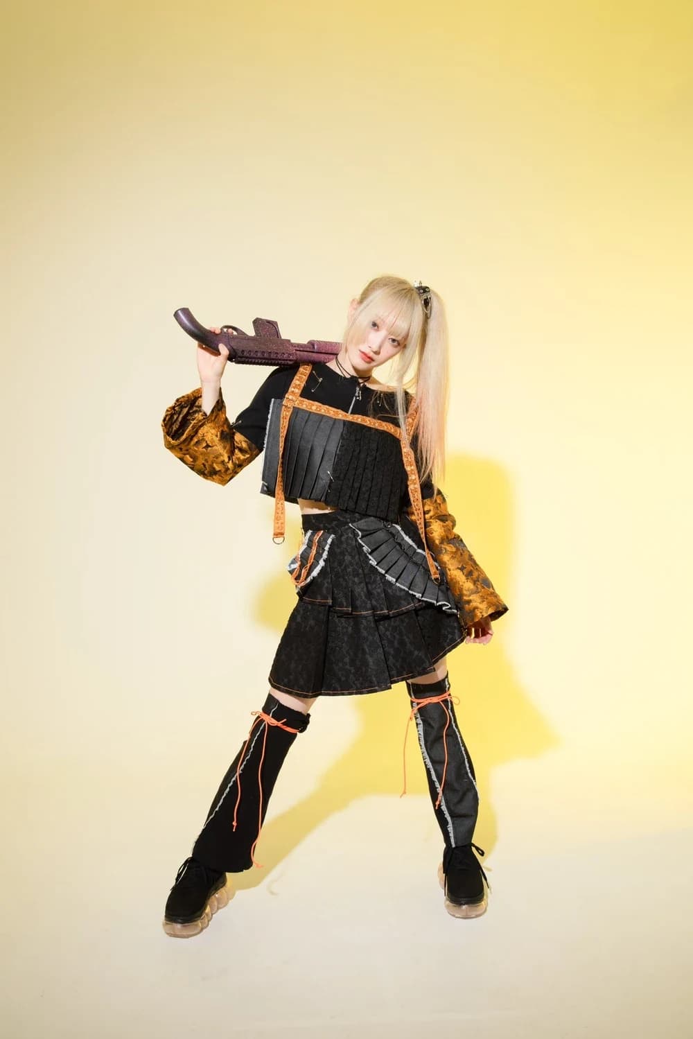 Japanse idol Higashide Tsuki van idolgroep THE PINK MINDS promotiefoto 2024 2