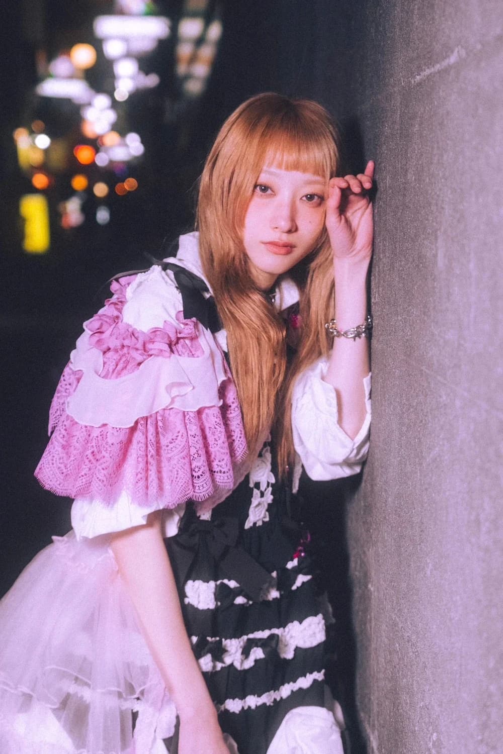 Japanese idol Higashide Tsuki from idolgroup THE PINK MINDS promotional picture 2025
