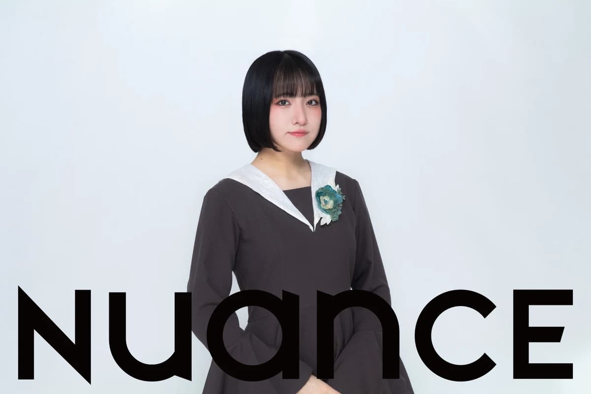 アイドルグループ「NUANCE」の日本人アイドル城戸海月 2024年プロモーション写真