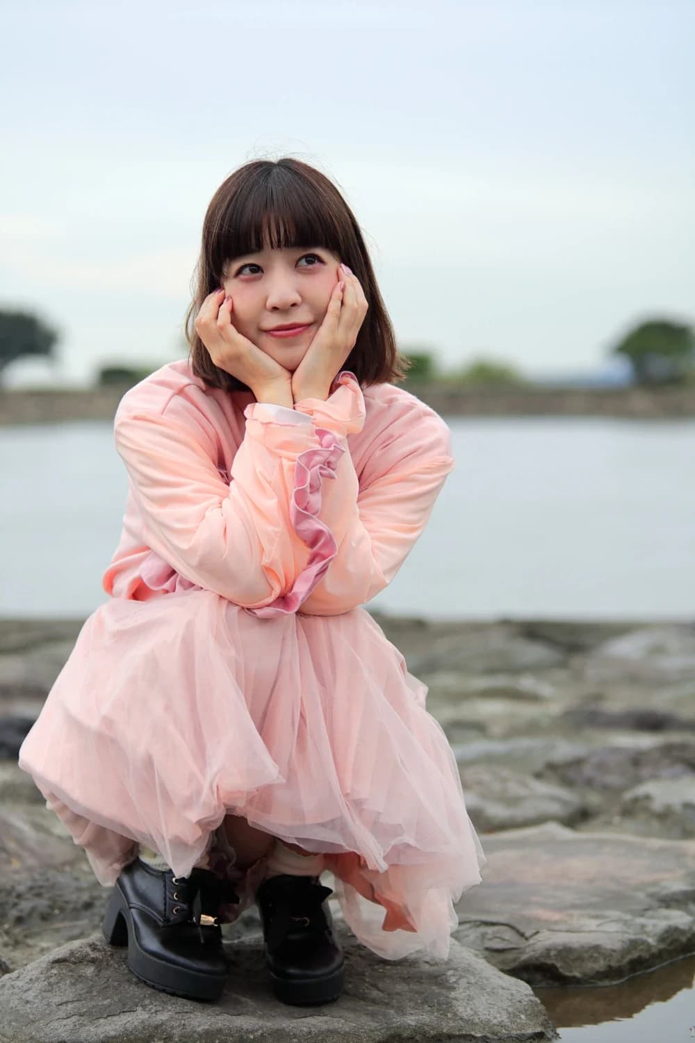 Picture of former Japanese idol Mone