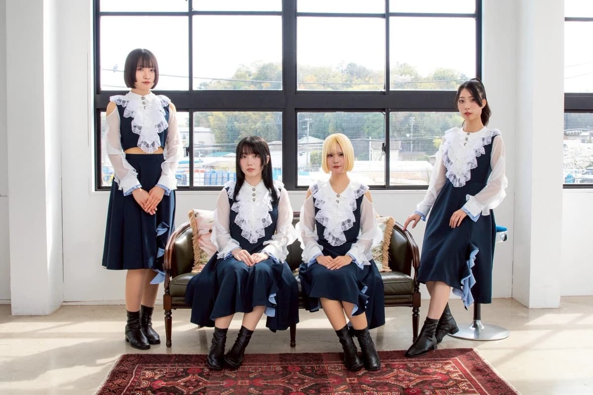 Japanse idolgroep NUANCE, officiële promotiefoto april 2025