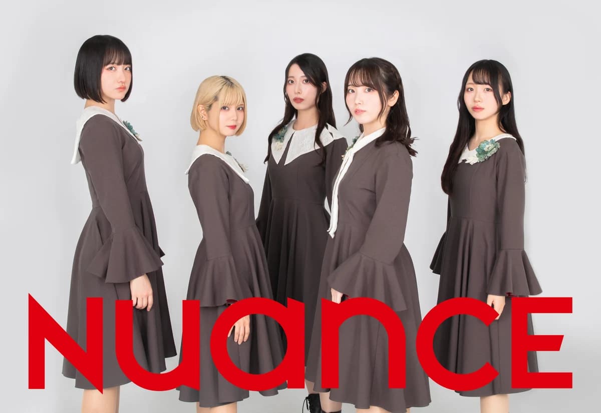 Japanse idolgroep NUANCE, officiële promotiefoto augustus 2024