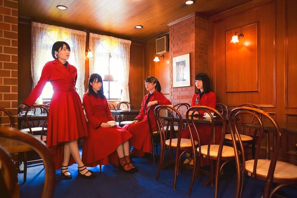 Japanse idolgroep NUANCE, officiële promotiefoto augustus 2018