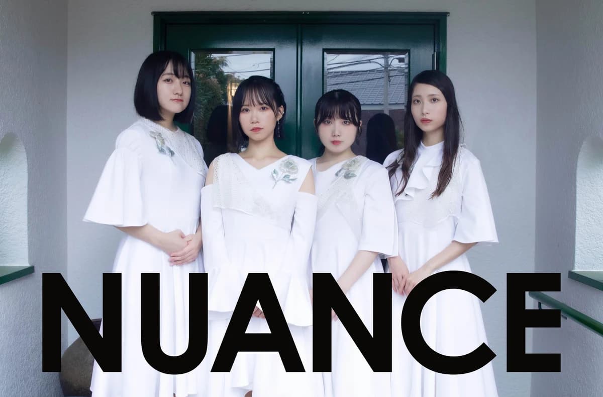 Japanse idolgroep NUANCE, officiële promotiefoto augustus 2023