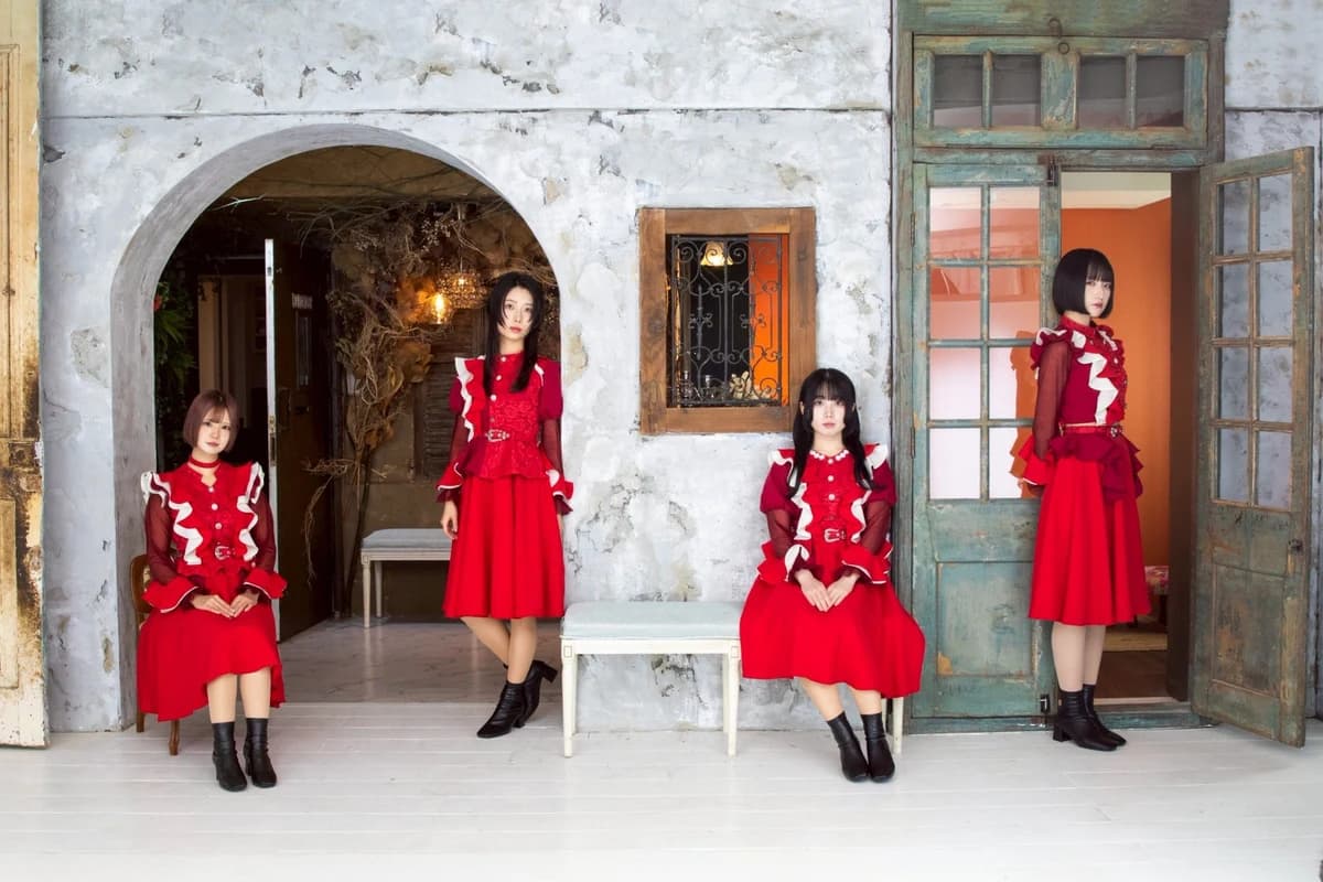 Japanse idolgroep NUANCE, officiële promotiefoto 2025