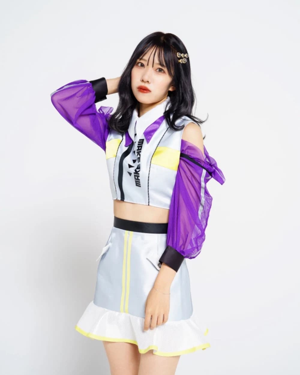 Japanese idol from idolgroup MAKE Ushiro Anri promotional picture 2023