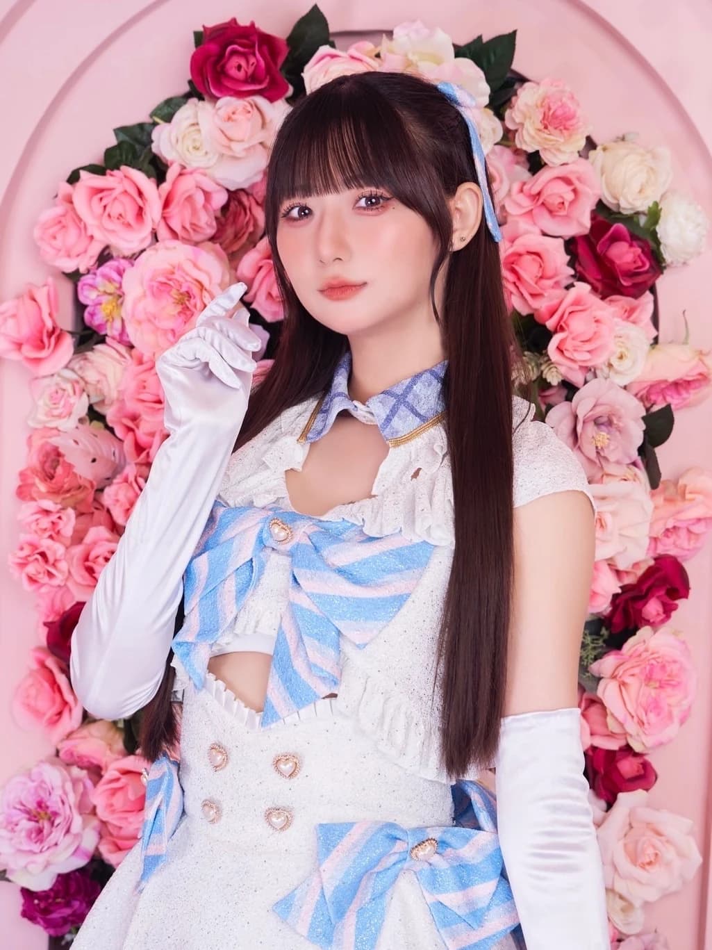 アイドルグループ「GaCHU!!!」の日本人アイドル近江 環 2025年プロモーション写真