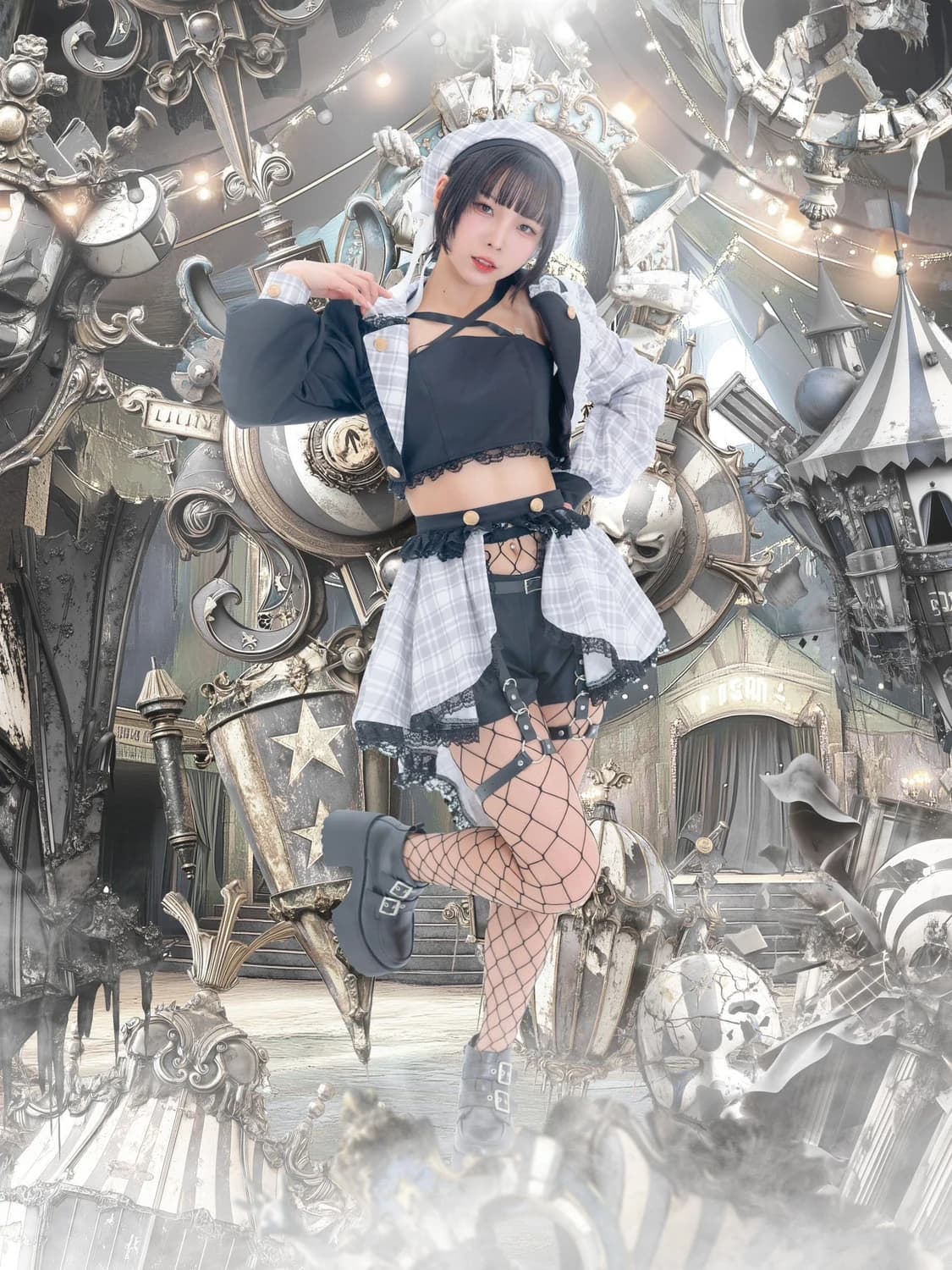 Japanese idol Omou Cocoro from idolgroup Noreco promotional picture