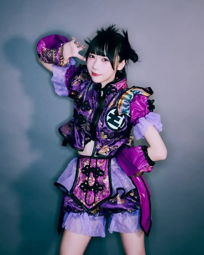 Japanese idol and member of You'll Melt More! Raki promotional picture 2025