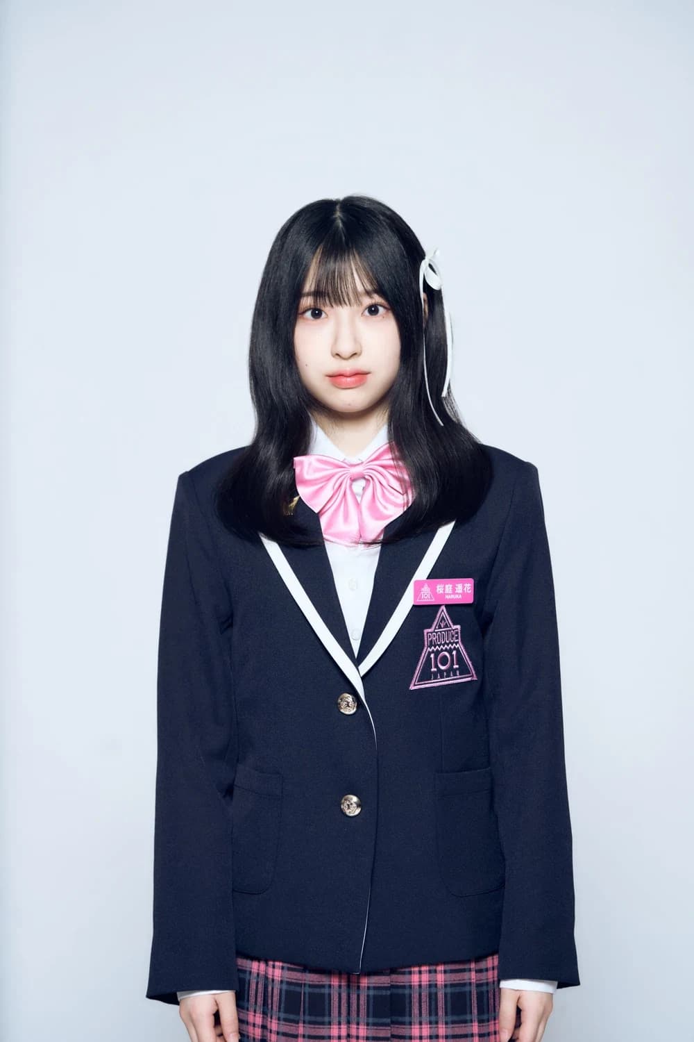 日本のアイドルグループPRODUCE 101 JAPAN THE GIRLSの桜庭遥花、公式プロモーション写真（2023年）