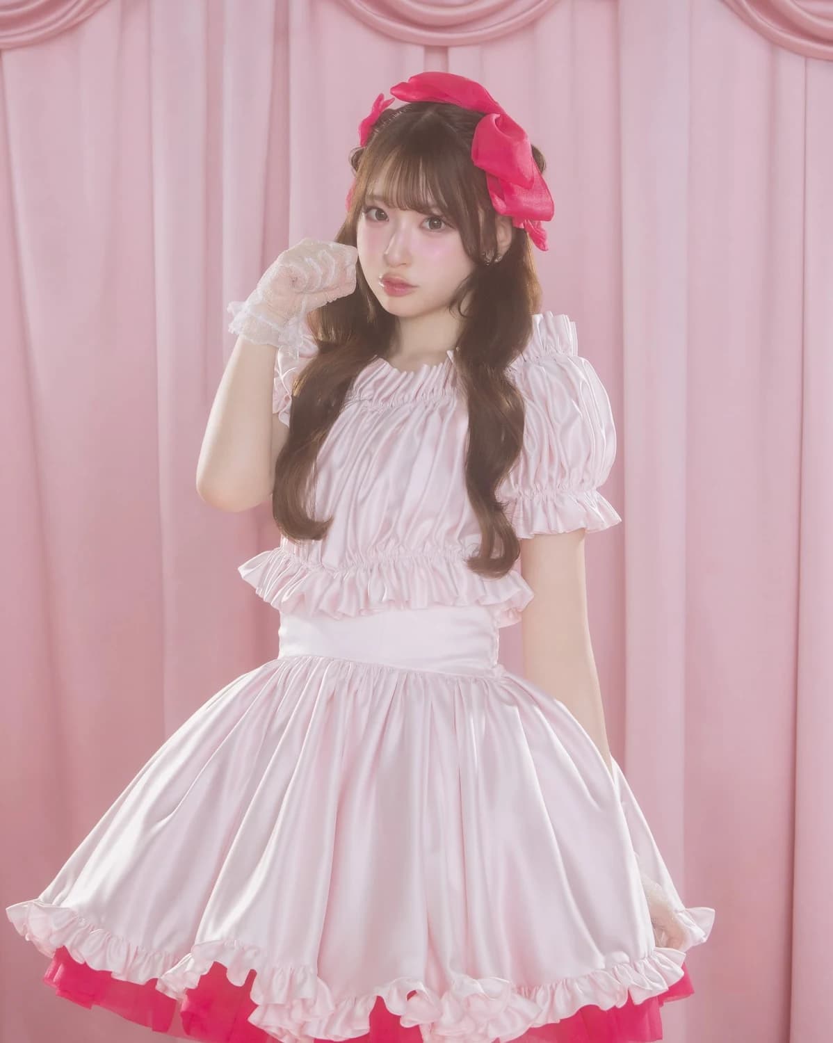 Japanese idol from idolgroup PiKi Sakuraba Haruka promotional picture 2026