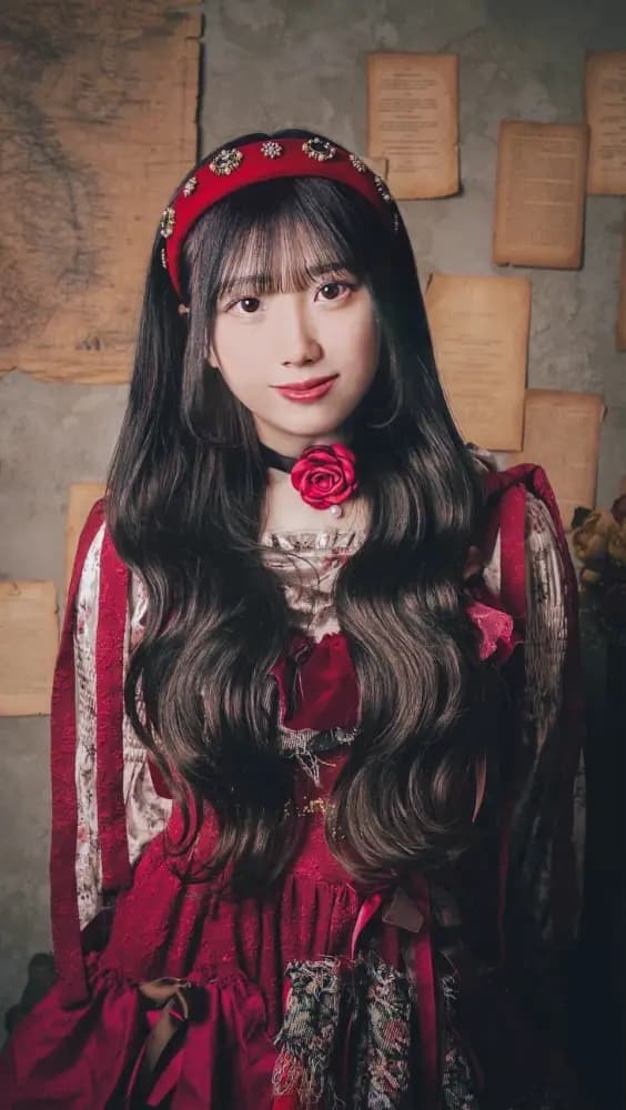 Japanese idol from Yubiningyou Shizuki Nana Promotional picture January 2024