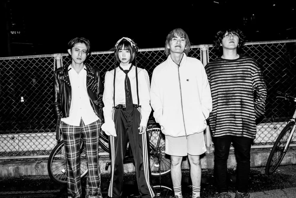 パンクロックバンドI’s「Past die Future」(2024年10月)のプロモーション写真